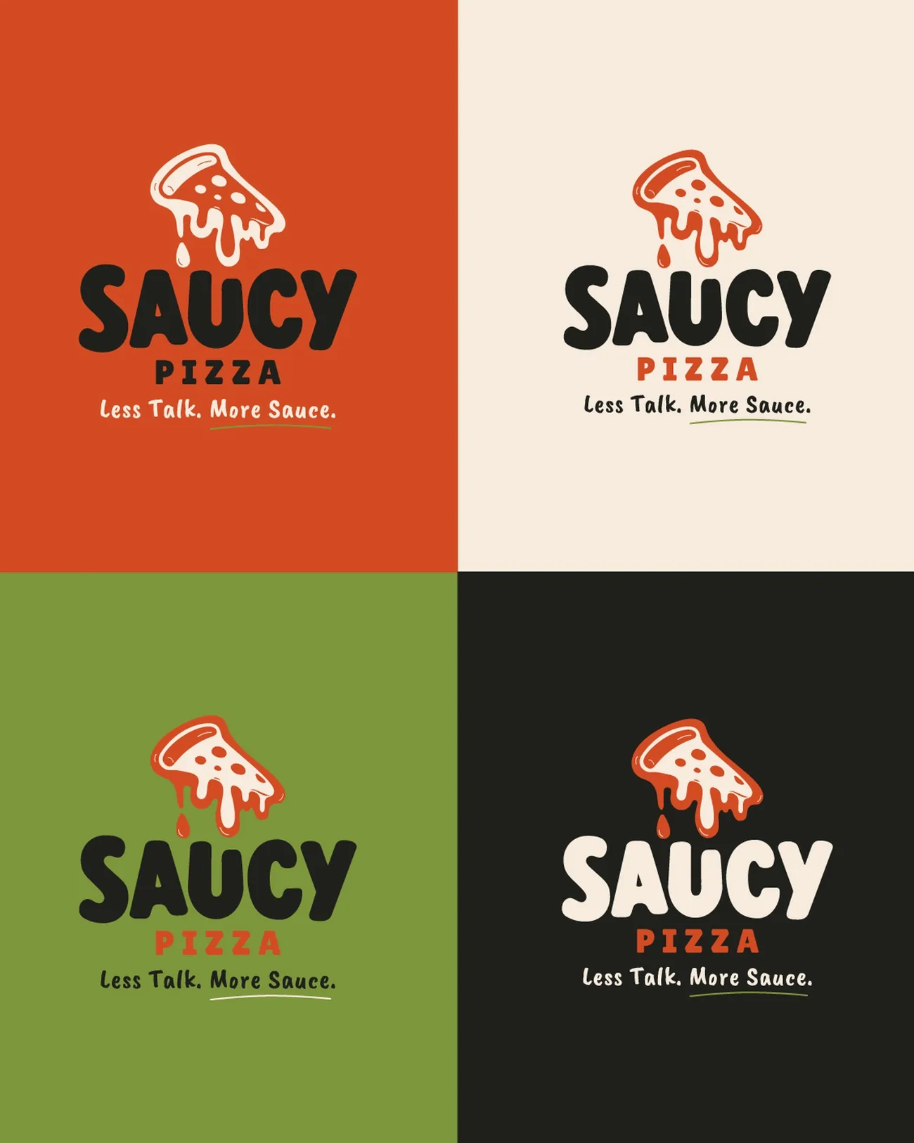 Saucy — 02 logo colors