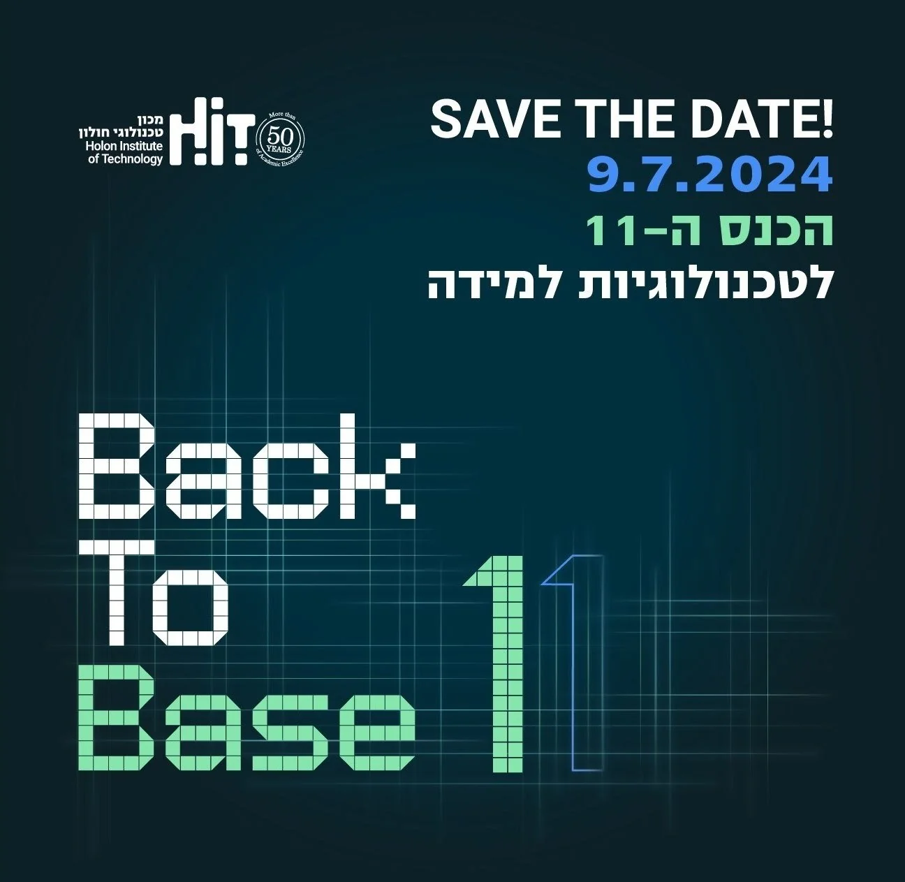 Back To Base 11 — save the date · social post