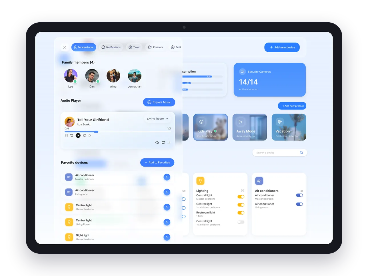 Smart Home — 03 screen